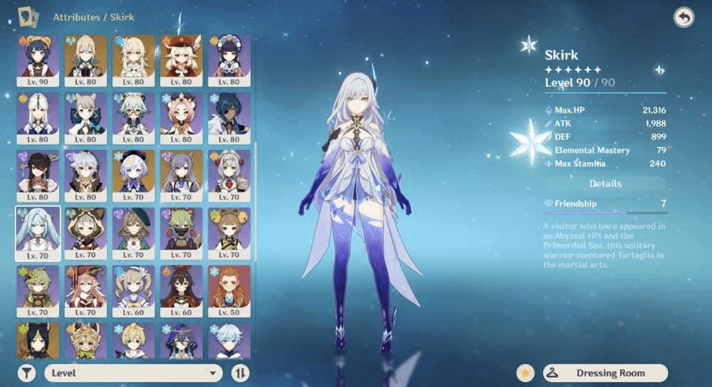 genshin impact Skirk + Azurelight, Arlecchino + Crimson Moon’s Semblance and more, Any platform, Email linked, Lumine, Boosted, AR 60 - Image 2