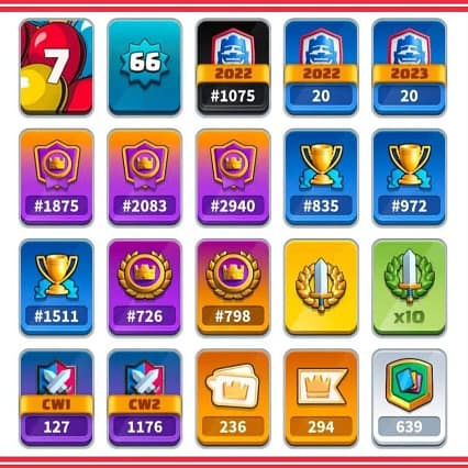 Clash Royale RAREST CRL20 WIN EMOTE