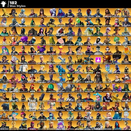 Fortnite 446 skins | OG STW | IKONIK | Glow | Gold Midas | Katalina