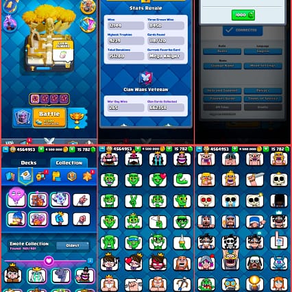 Clash Royale RAREST ACC IN CLASH ROYALE