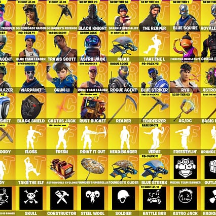 Fortnite 156 SKINS 💎 EMAIL CAN CHANGE 💎 OG STW 💎 OG GHOUL TROOPER