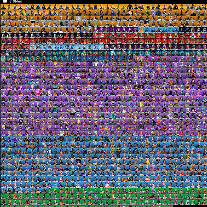 Fortnite 1291 skins | OG STW | Black Knight | Travis Scott | Wonder