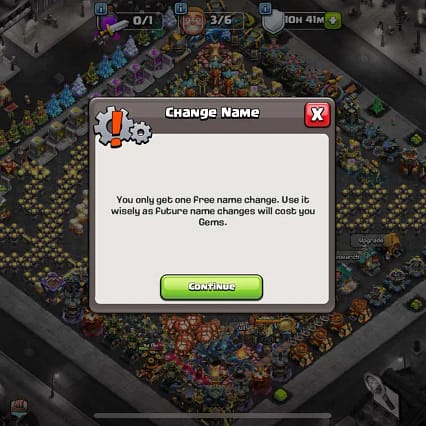 Clash of Clans Rare 352 xp ๐
Free Name Change ๐ฎ๐ฎ