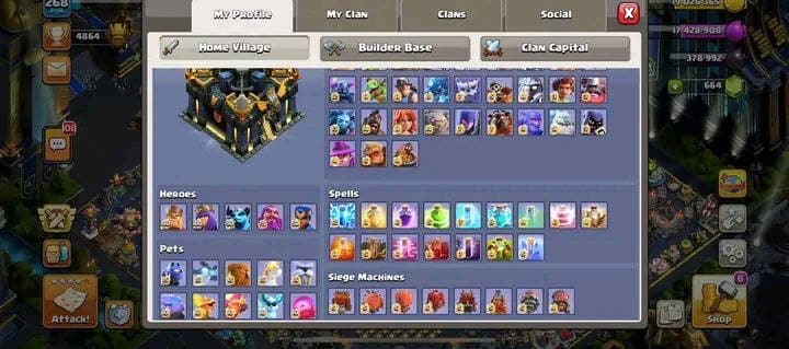 Clash of clans TH17 maxout - Image 2