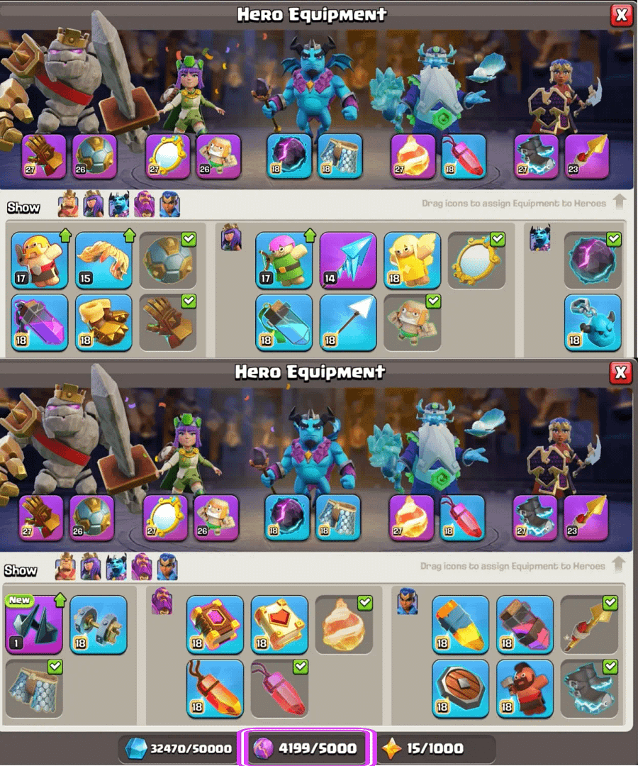 Clash of Clans MONTH END SALE ๐ฅ RAREST GLOBAL RANK 9 - Image 3