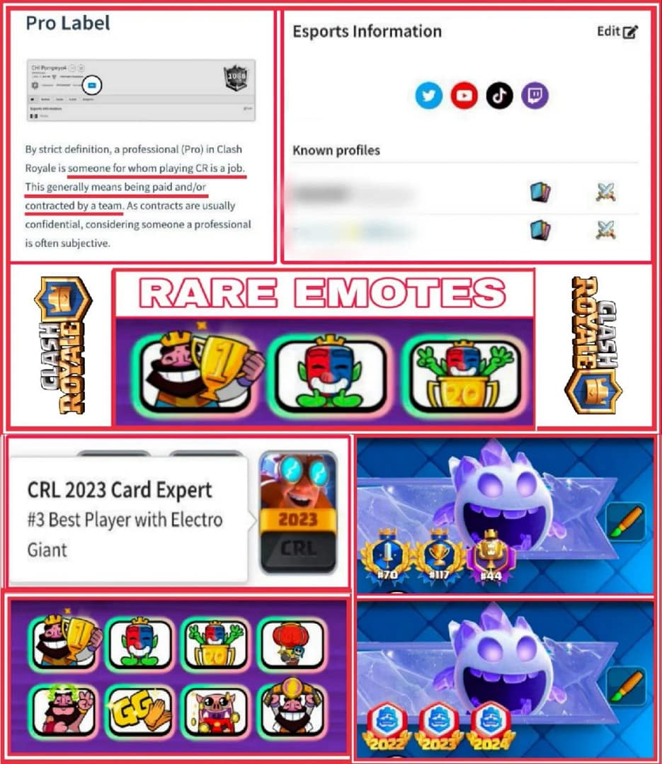 Clash of clans Esports PRO account