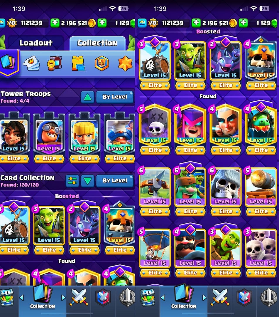 Clash Royale Max Account | Extremely Rare Account | 120 Cards Level 15 | 35 Evolutions | 9000+ Trophies | 225+ Emotes + Loaded Magic Inventory - Image 4